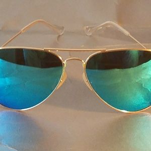 Ray Ban RB3026 Aviator Unisex Sunglasses